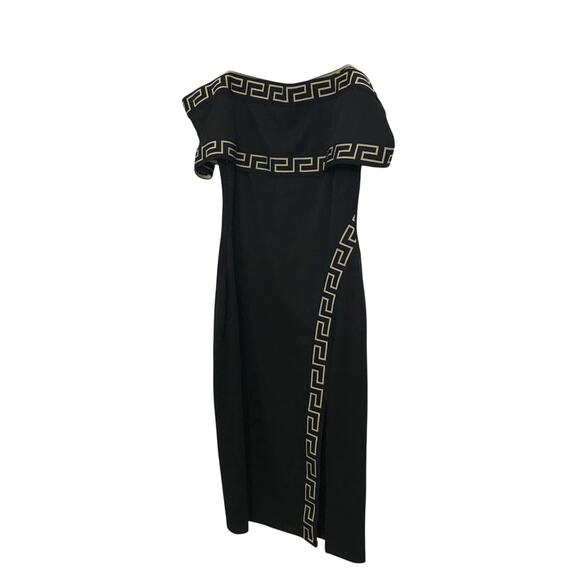 UNKNOWN Dresses & Skirts - VALENTINE OFF THE SHOULDER BLACK DRESS SIZE LARGE NWOT